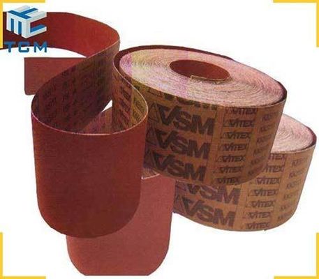 60# 80# Abrasive Sanding Belts For Metal Steel Tank Automatic Polishing Machine