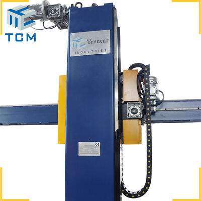 Máy đánh bóng bồn chứa tự động hai đầu và vỏ đĩa của Trancar Industries